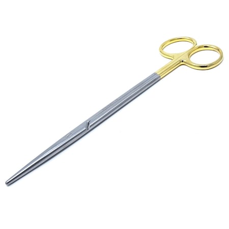A2Z Scilab Gold Handle Metzenbaum Dissecting Scissors, 7", Straight A2Z-ZR090
